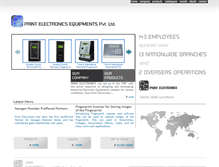 Tablet Screenshot of printelectronics.com